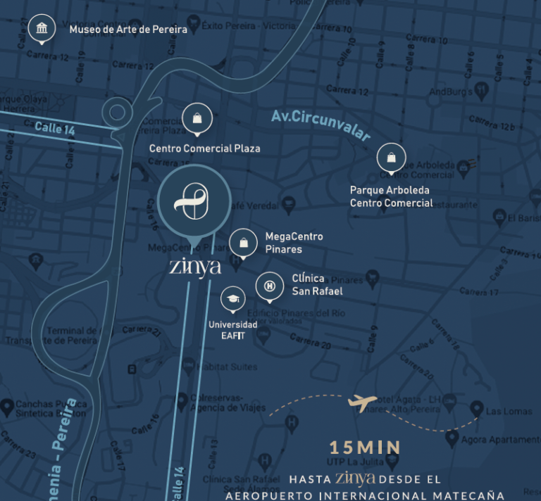 ubicación zinya suites collection